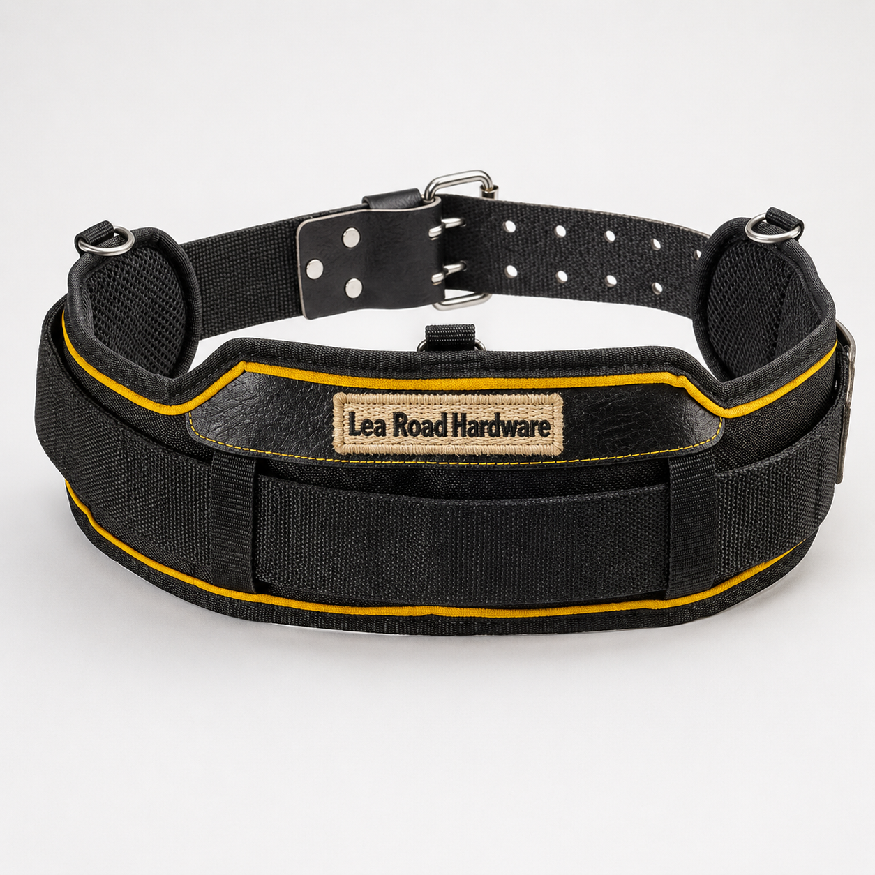 Lea Road Hardware Padded Work Tool Belt – Adjustable Heavy Duty Support Belt