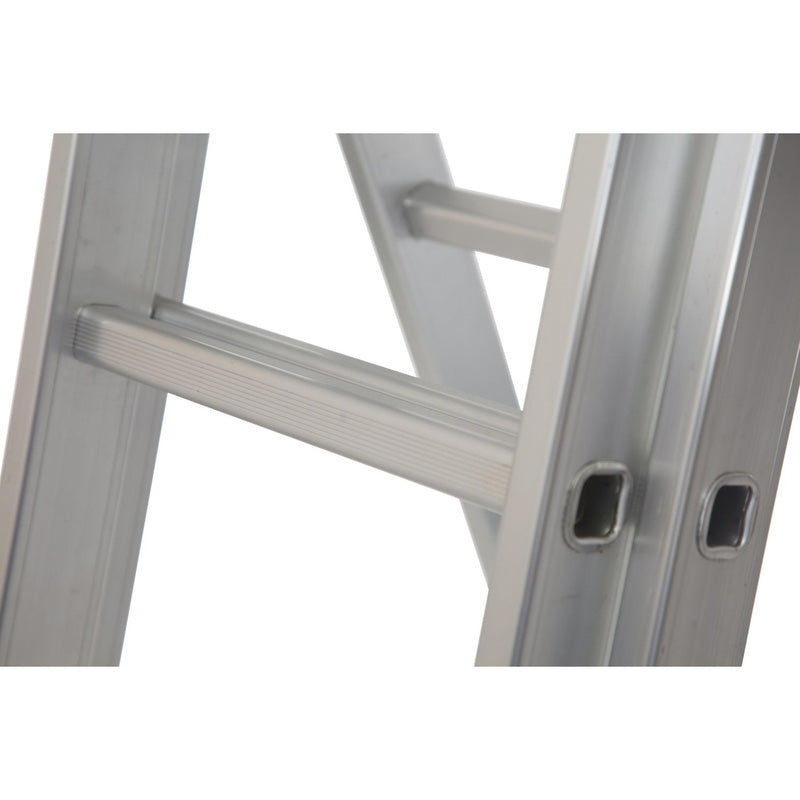 Werner Professional 2.45m 3 Section Aluminium Extension Ladder