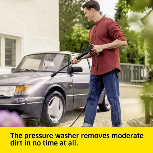 K4 Power Control Flex Pressure Washer – 130 Bar, 420 L/h Flow Rate, Home Cleaning Unit