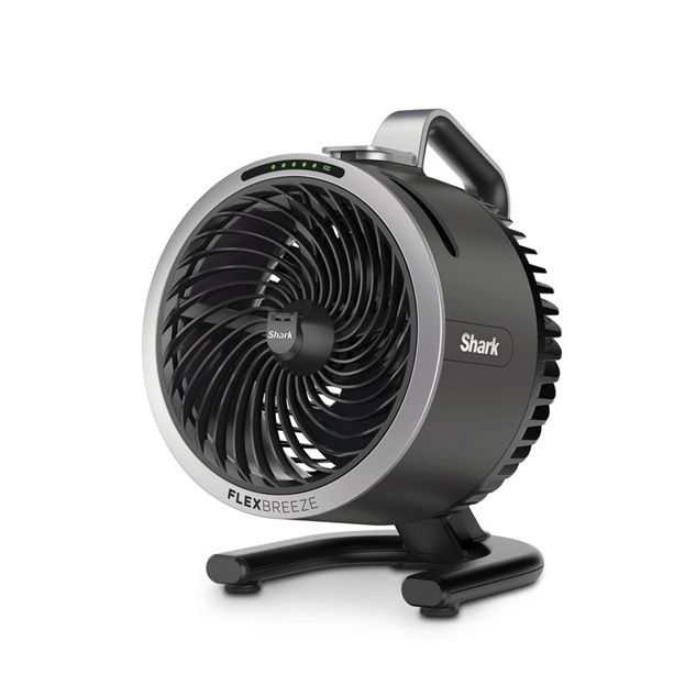 Portable Misting Cooling Fan – Indoor & Outdoor Rechargeable Fan – Charcoal